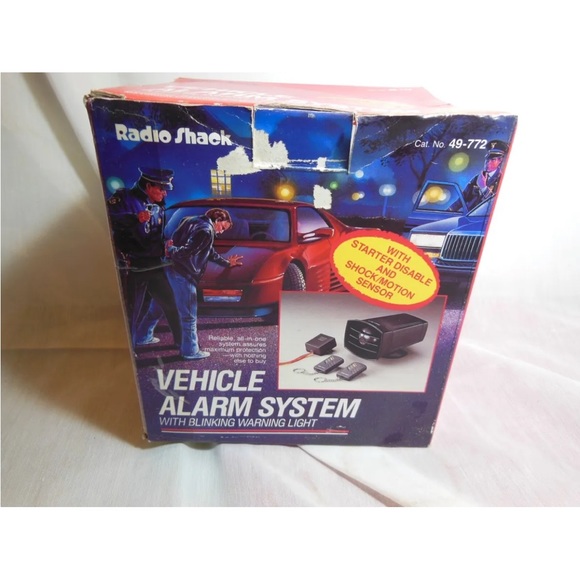 radio shack Other Vintage Radio Shack Vehicle Alarm Poshmark